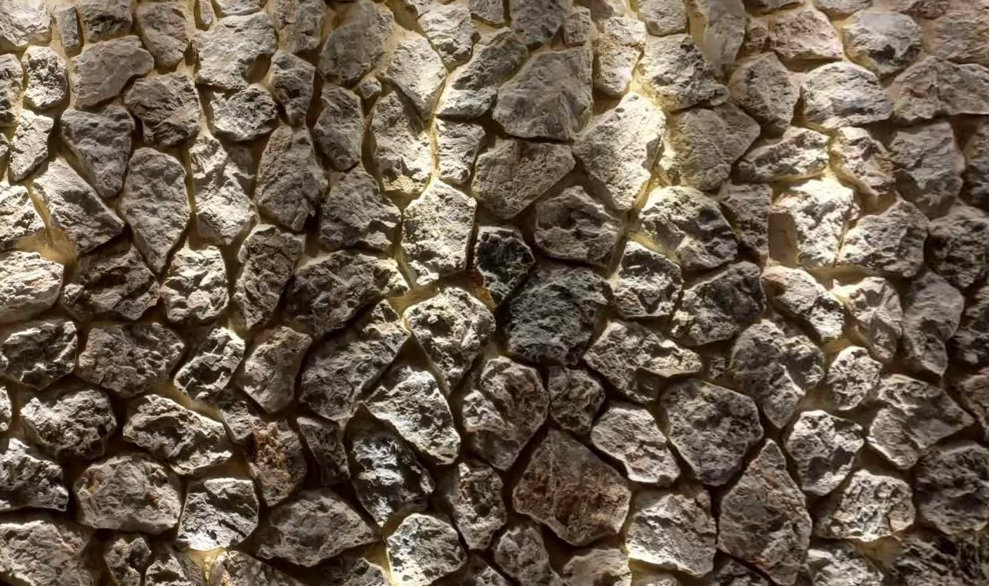 Εσωτερικός πέτρινος τοίχος (διακοσμητική κατασκευή)